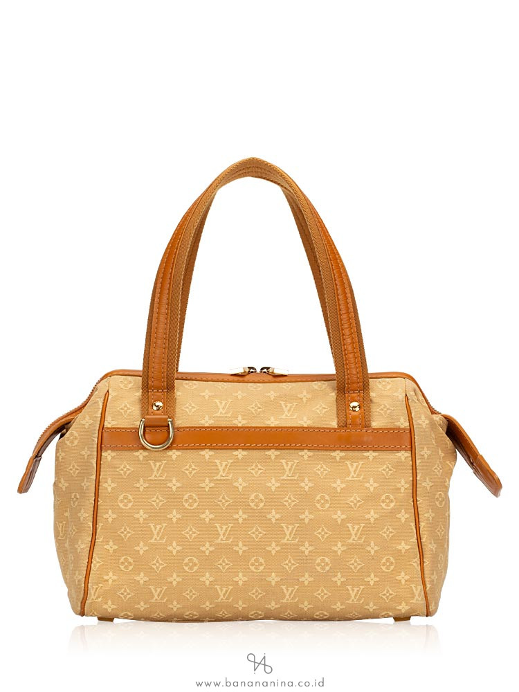 LOUIS VUITTON Mini Lin Josephine PM Beige