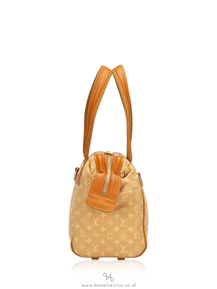 LOUIS VUITTON Mini Lin Josephine PM Beige