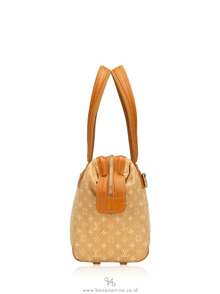LOUIS VUITTON Mini Lin Josephine PM Beige