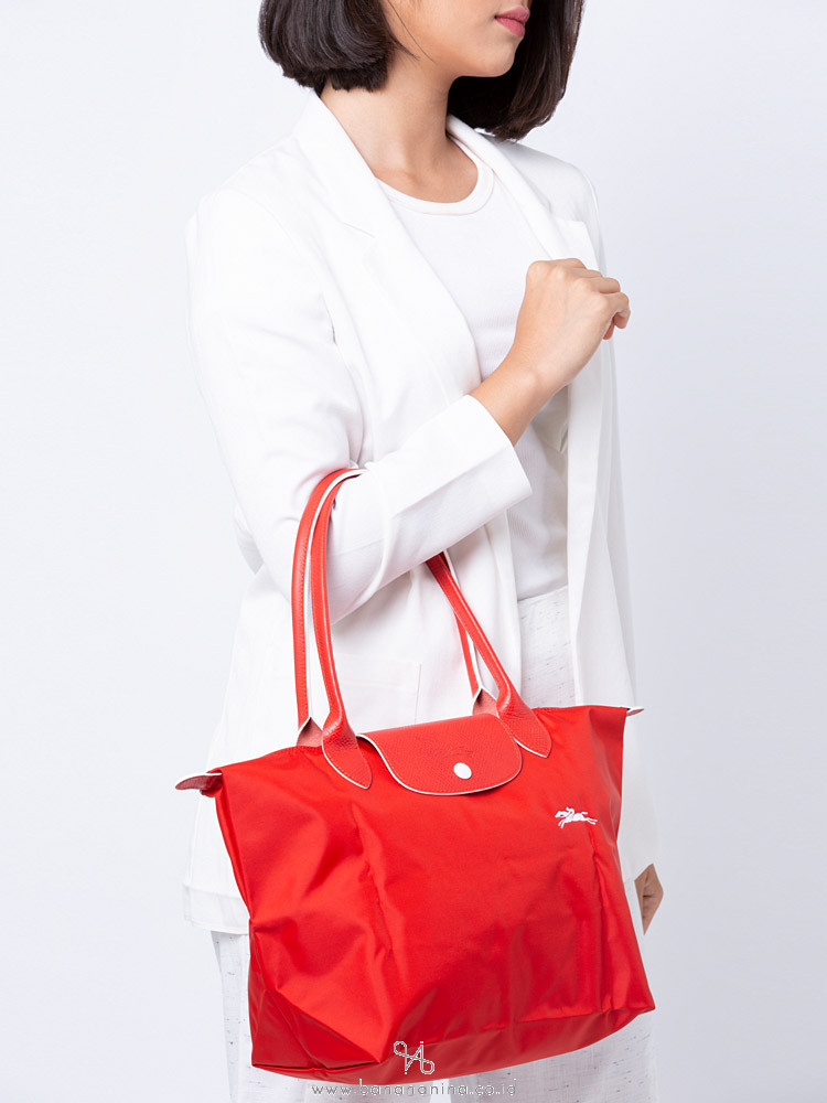 LONGCHAMP Le Pliage Club Small LH Vermilion