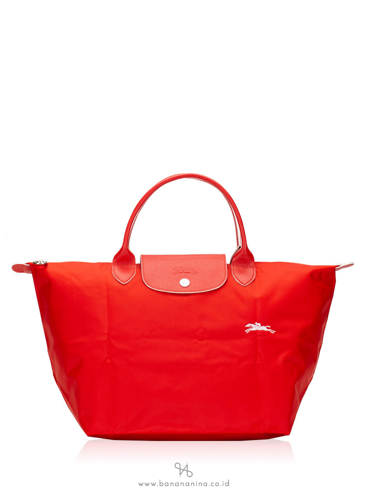 LONGCHAMP Le Pliage Club Medium SH Vermilion