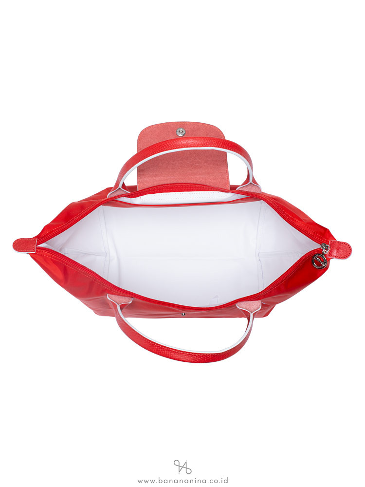 LONGCHAMP Le Pliage Club Medium SH Vermilion