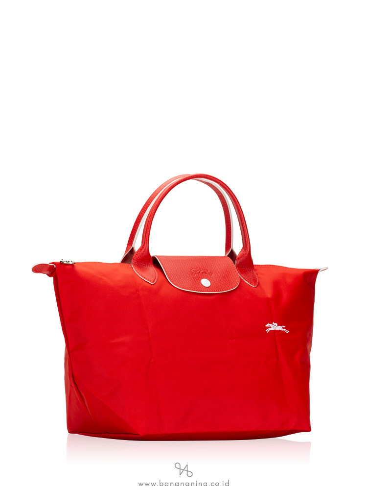 LONGCHAMP Le Pliage Club Medium SH Vermilion
