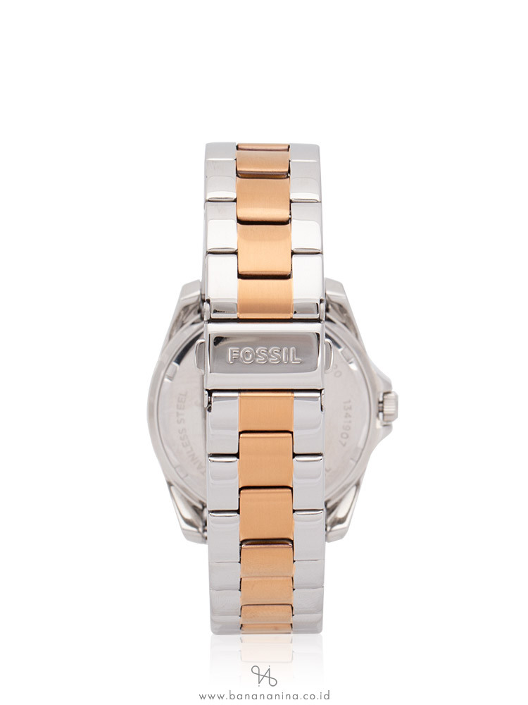 FOSSIL BQ3420 Janice Chronograph Stainless Silver Rosegold