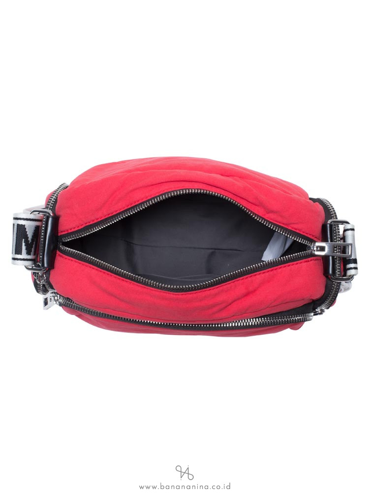 BIMBA Y LOLA Padded Pocket Crossbody Red