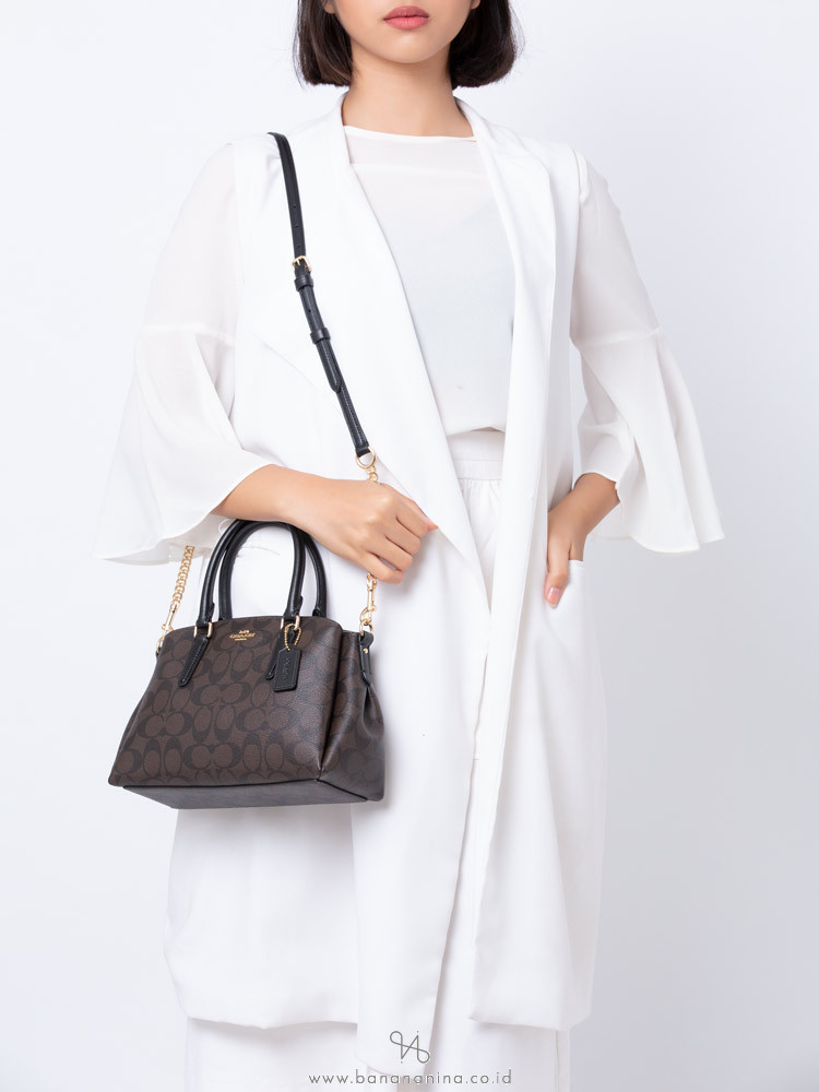 Coach mini sales sage carryall