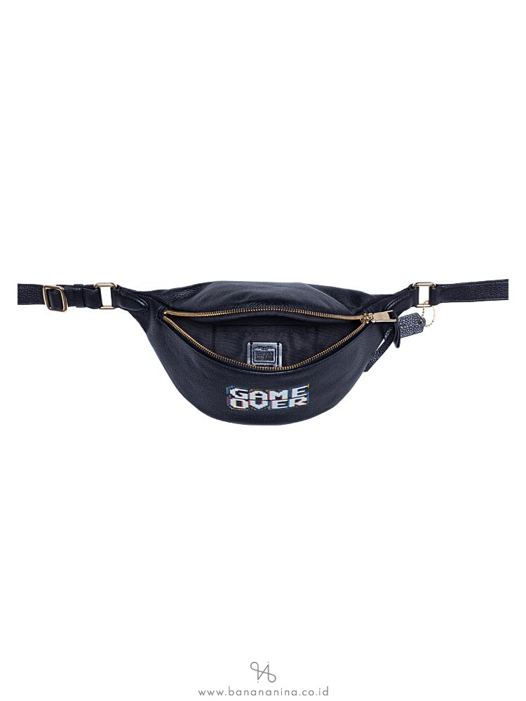 COACH 72909 Pacman Game Over Belt Bag Black Multi
