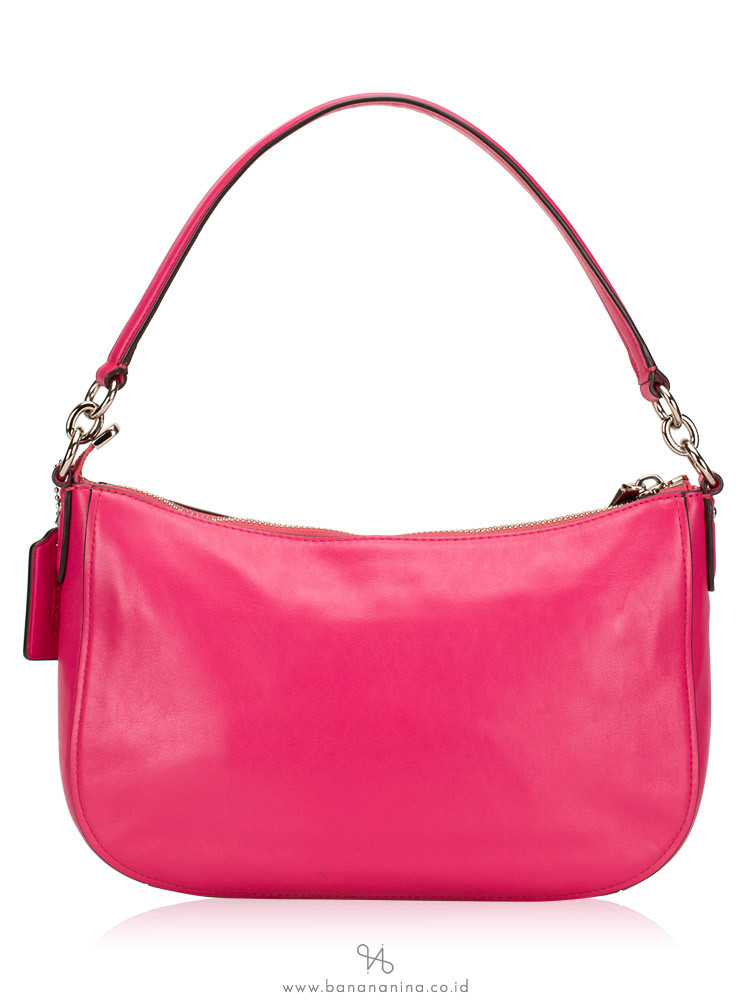 COACH 37018 Chelsea Leather Crossbody Cerise