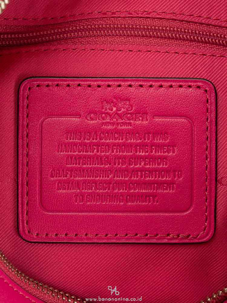 COACH 37018 Chelsea Leather Crossbody Cerise