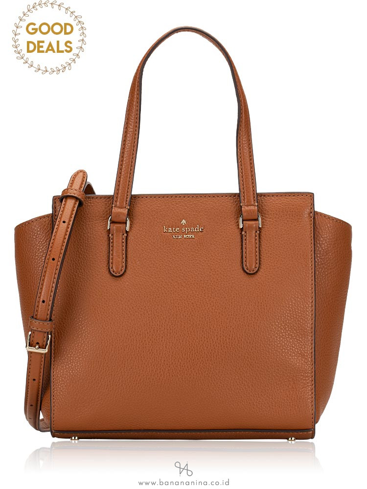 KATE SPADE Jackson Medium Satchel Warm Ginger Bread