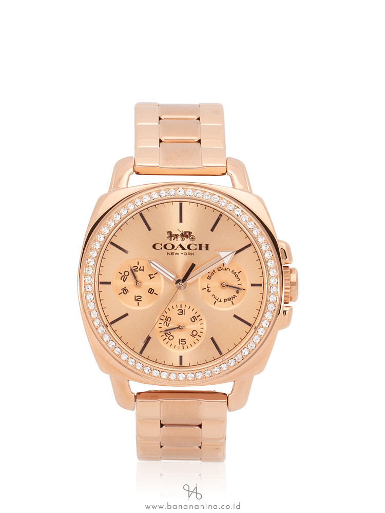 COACH 14503131 Boyfriend Chronograph Stainless Rose Gold