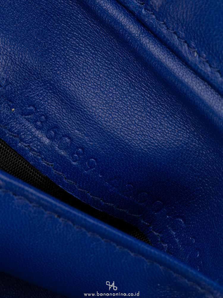 BALENCIAGA Men Classic Square Wallet Blue