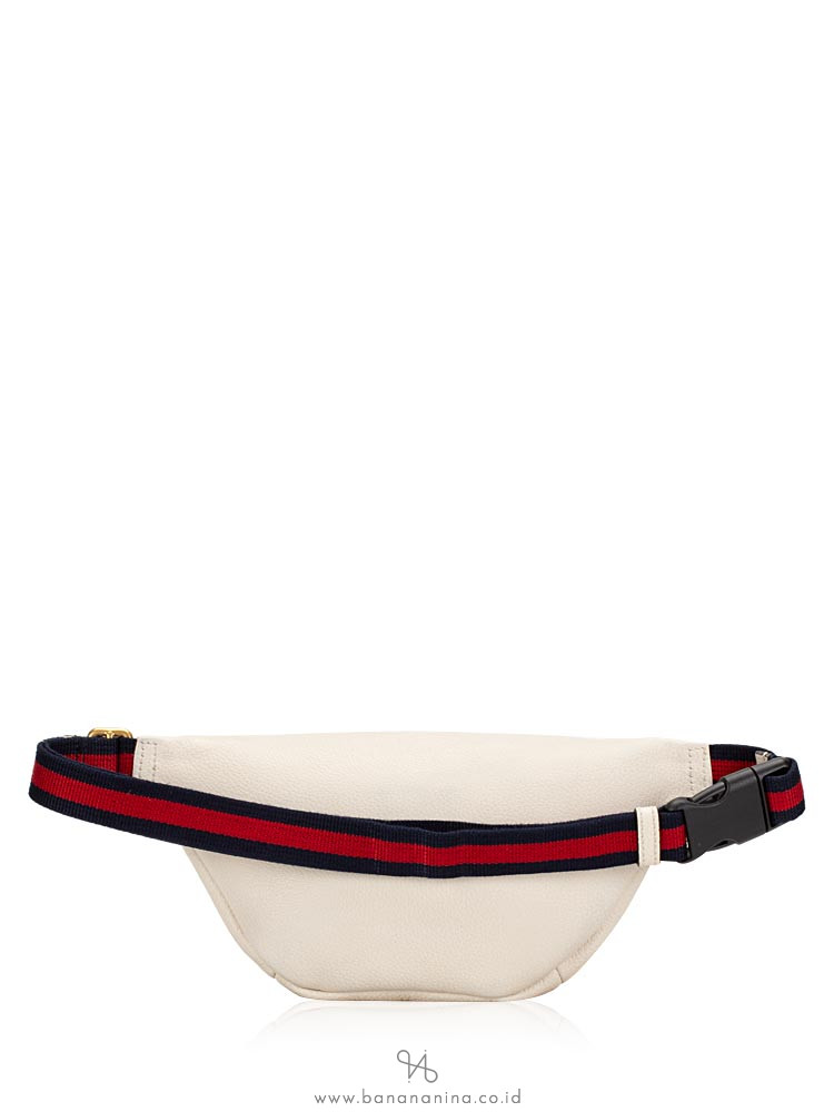 GUCCI Print Small Belt Bag White