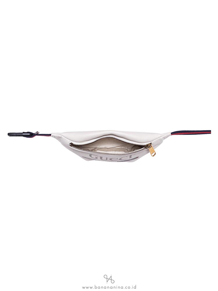 GUCCI Print Small Belt Bag White