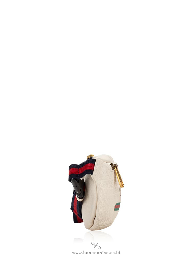 GUCCI Print Small Belt Bag White
