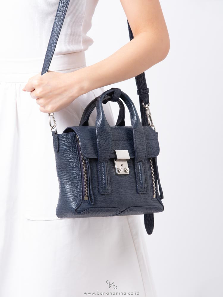 PHILLIP LIM Mini Pashli Navy Ink