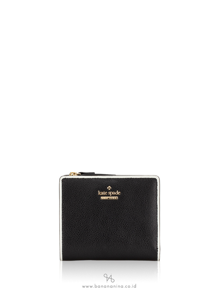 KATE SPADE Patterson Drive Painted Edge Small Shawn Black White