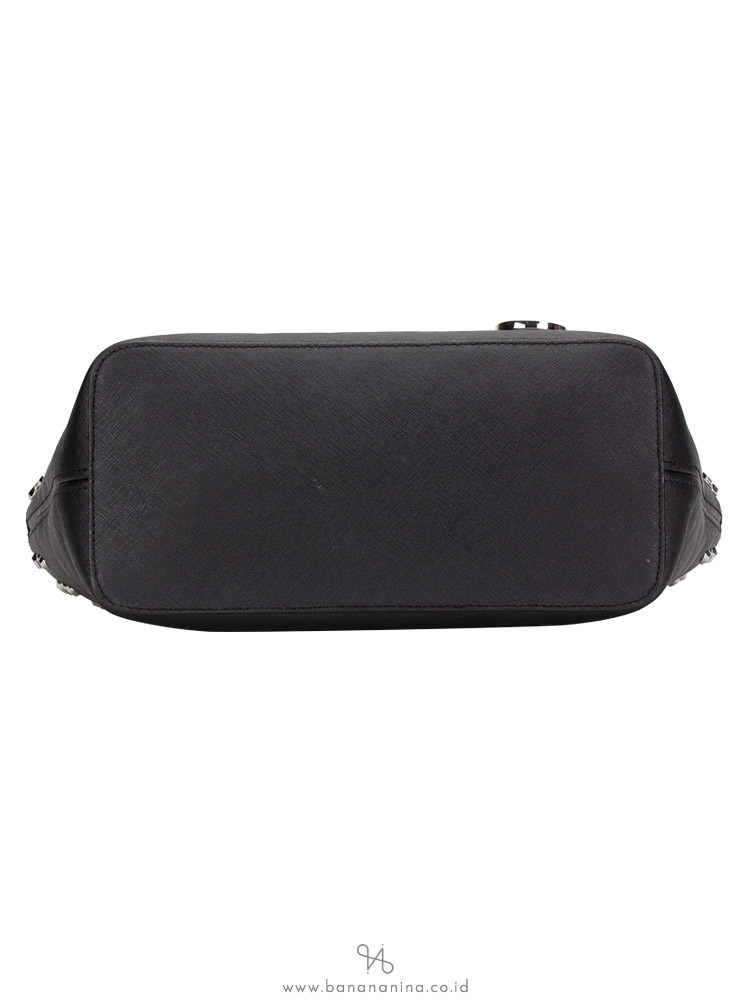 MICHAEL KORS Jet Set Travel Jewel Small Tote Black