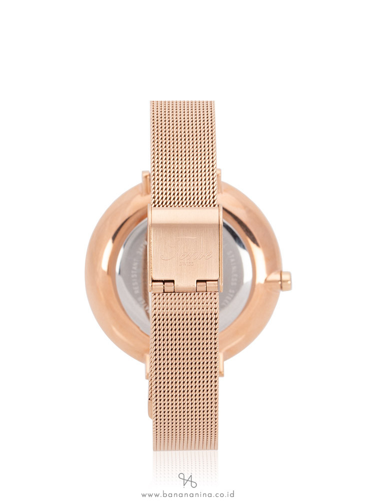 TEIWE TW99127L-B03 Stainless Mesh Strap Rosegold