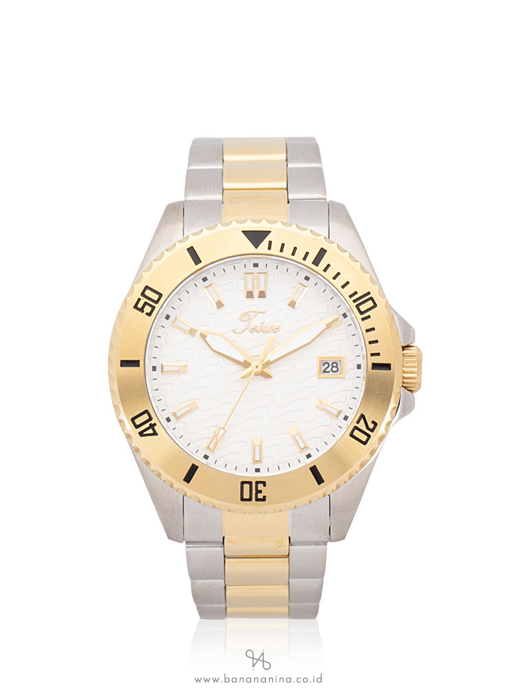 TEIWE Men TWC-18032 Stainless Silver Gold