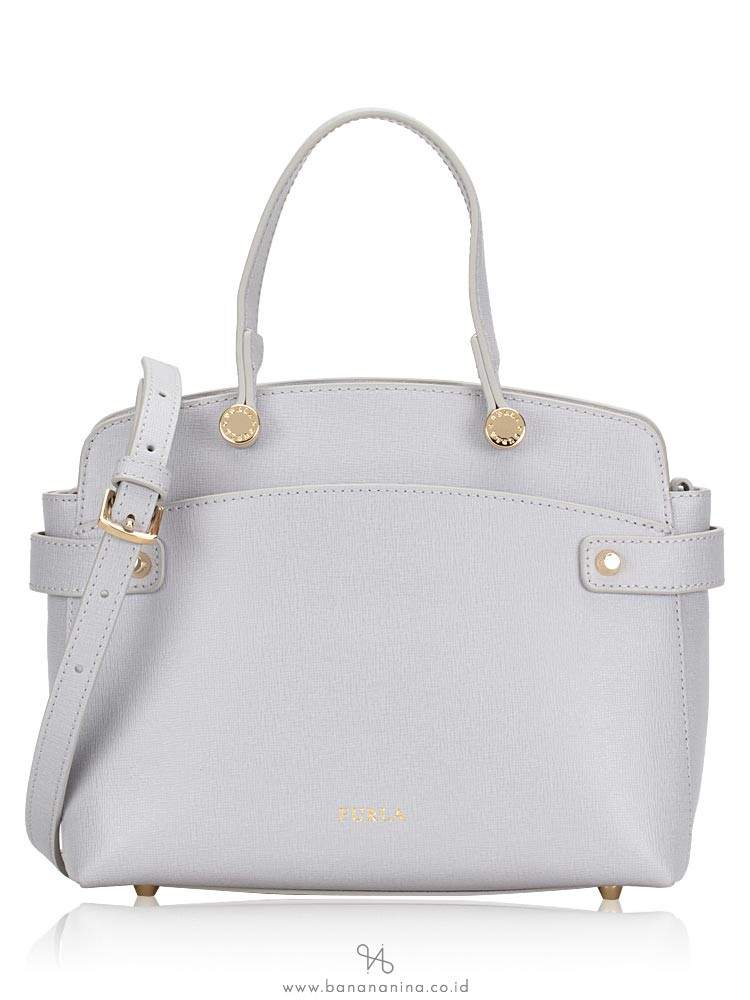 FURLA Agata Small Satchel Cristallo