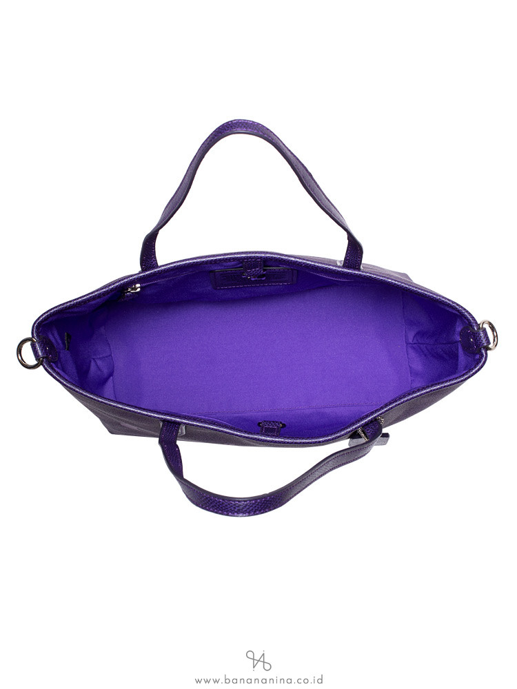 COACH 36588 Small Metro Tote Purple Iris