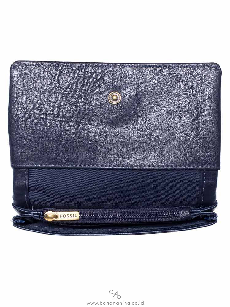 FOSSIL SL7904465 Aubrey Multifunction Wallet Navy Floral
