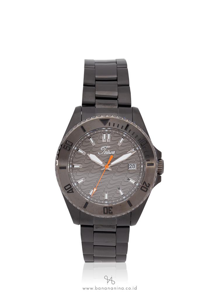 TEIWE Men TWC-18033 Gent Stainless Black