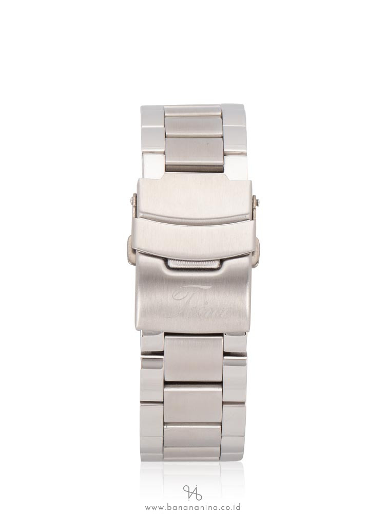 TEIWE Men TWC-18041 Chronograph Stainless Silver
