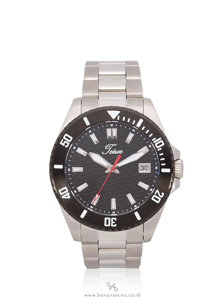 TEIWE Men TWC-18031 Stainless Silver