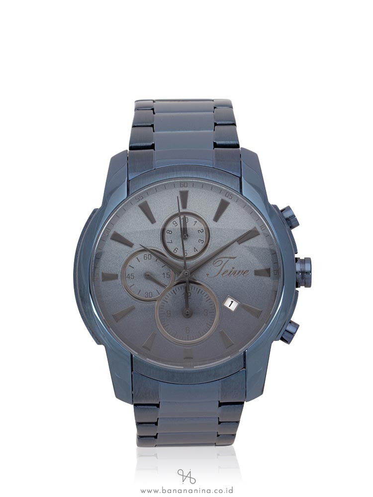 TEIWE Men TWC-18023 Chronograph Stainless Navy