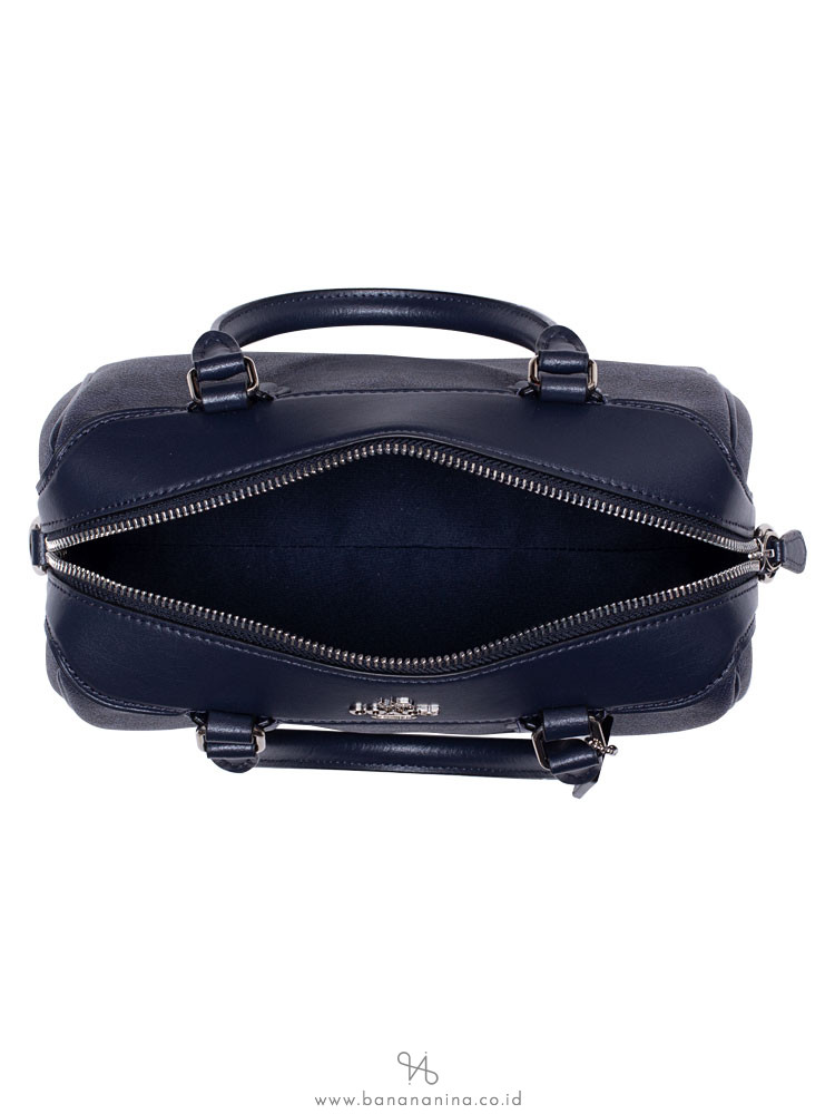 COACH 78263 Signature Mini Bennett Satchel Denim Multi