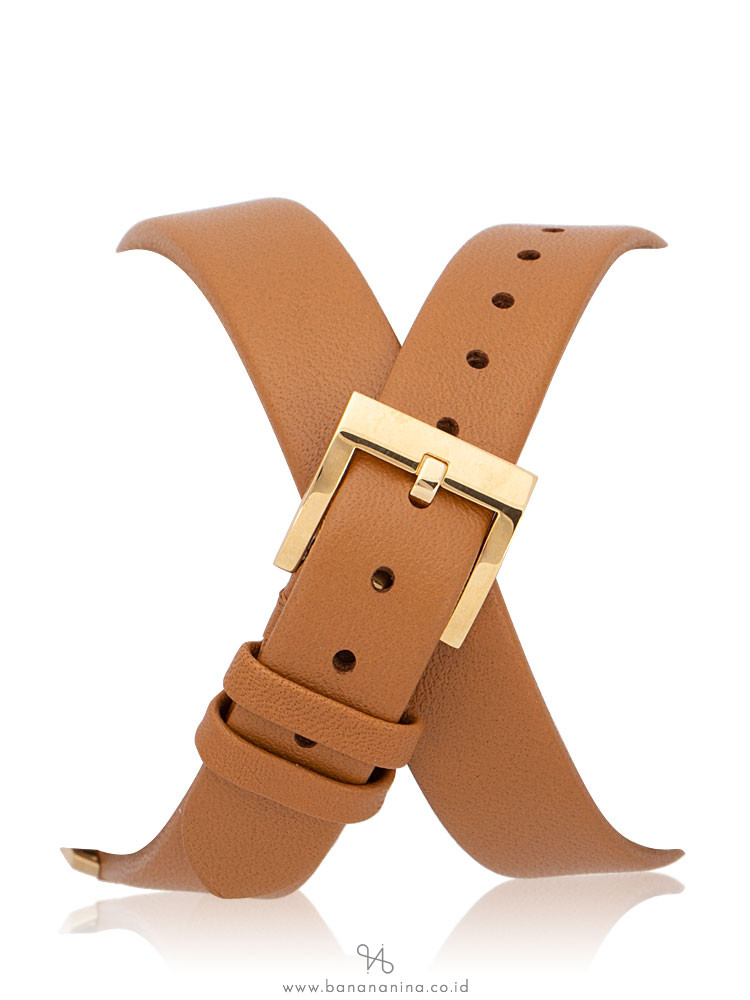 TORY BURCH TBW1304 Collins Leather Strap Tan