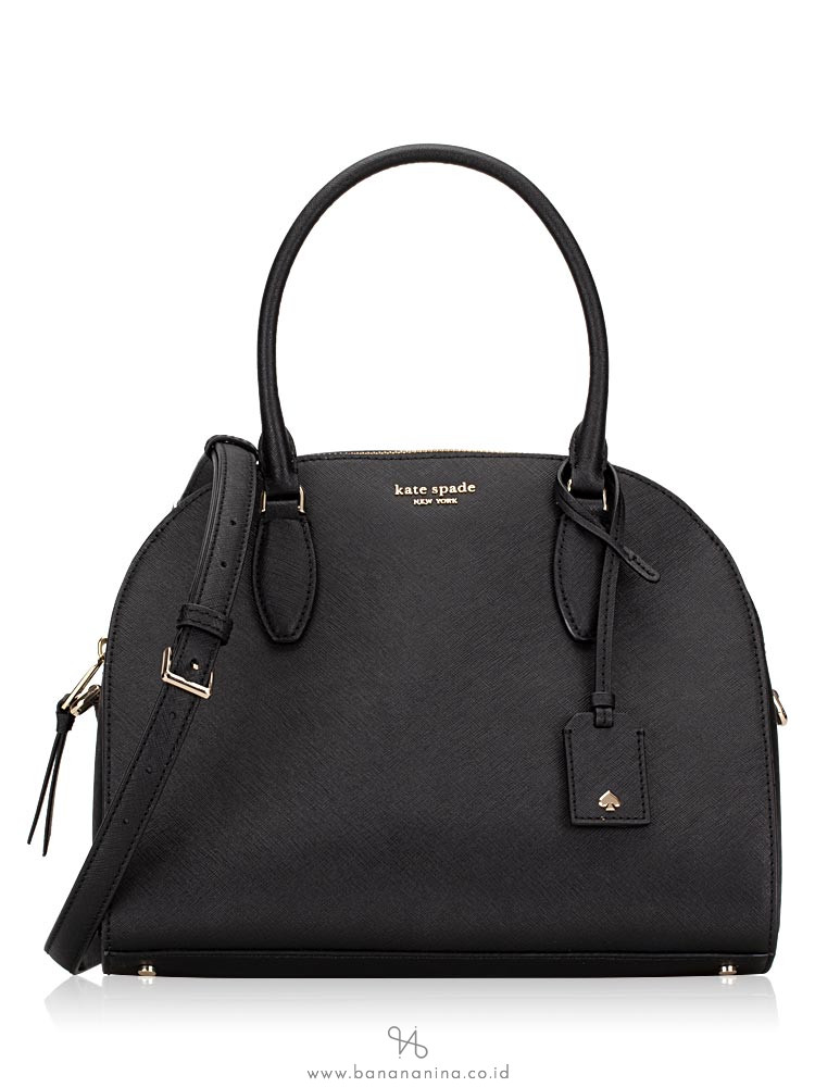 KATE SPADE Reiley Large Dome Satchel Black