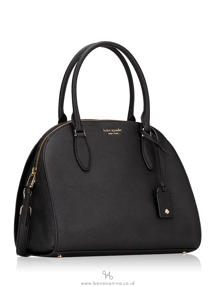 KATE SPADE Reiley Large Dome Satchel Black