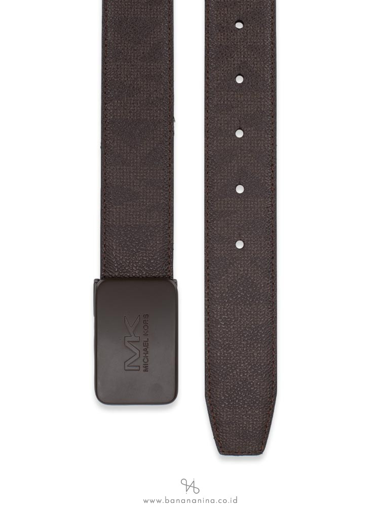 michael kors monogram belt mens