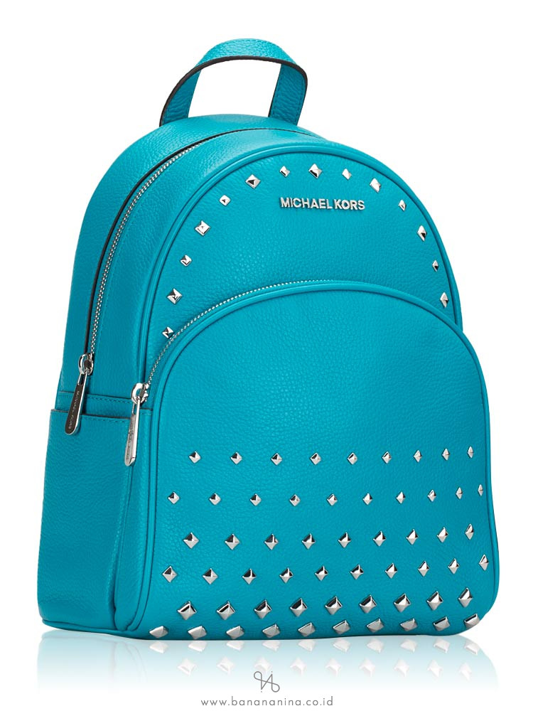 michael kors teal backpack