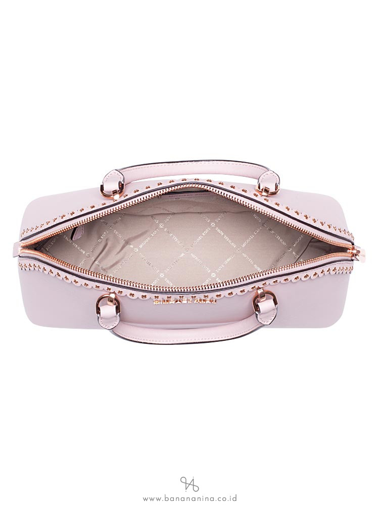 MICHAEL KORS Emmy Grommet Large Dome Satchel Blossom