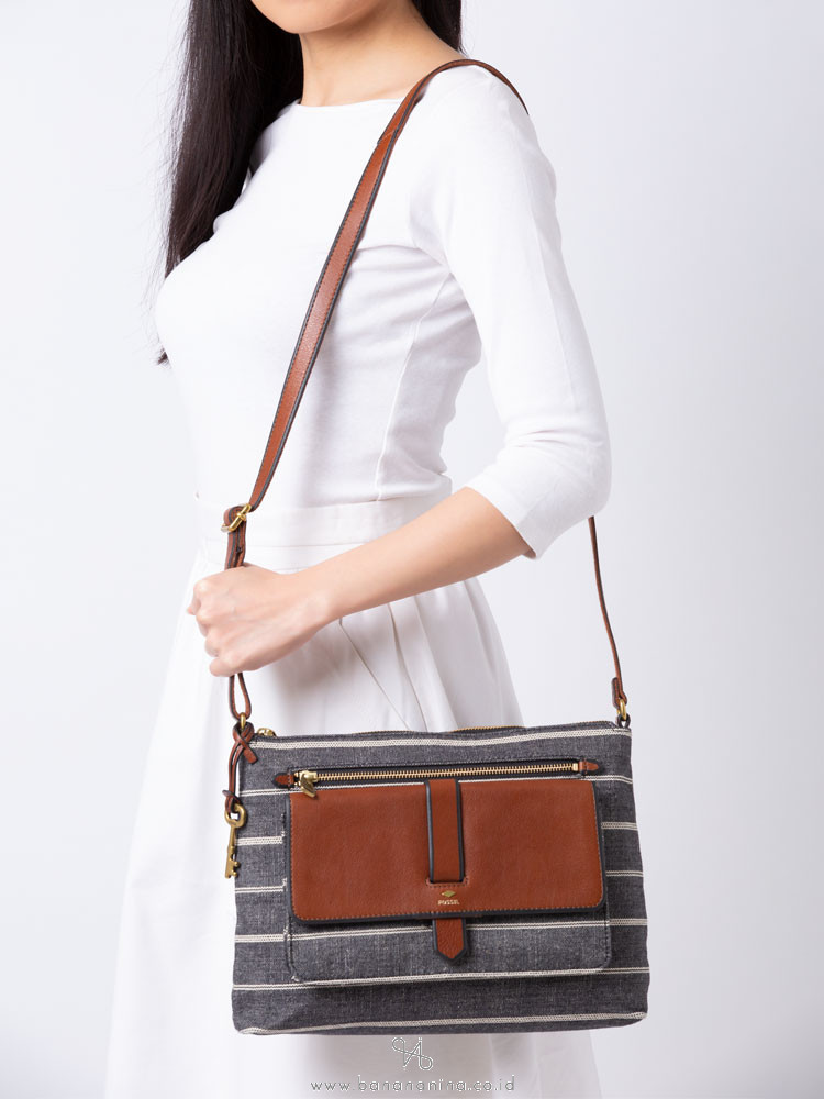FOSSIL ZB7565197 Kinley Crossbody Chambray