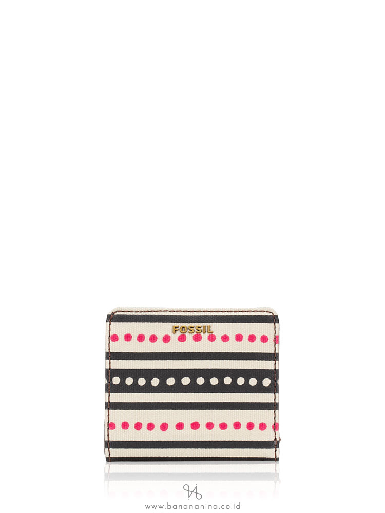 FOSSIL SWL2185387 Madison Bifold Wallet Spring Stripe