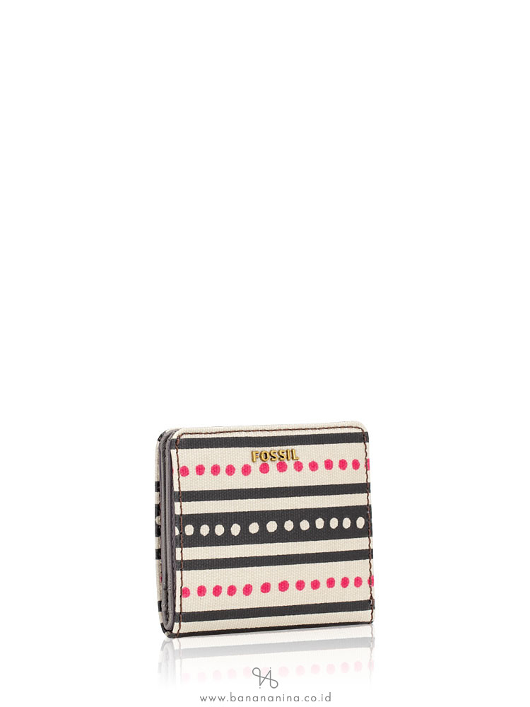 FOSSIL SWL2185387 Madison Bifold Wallet Spring Stripe