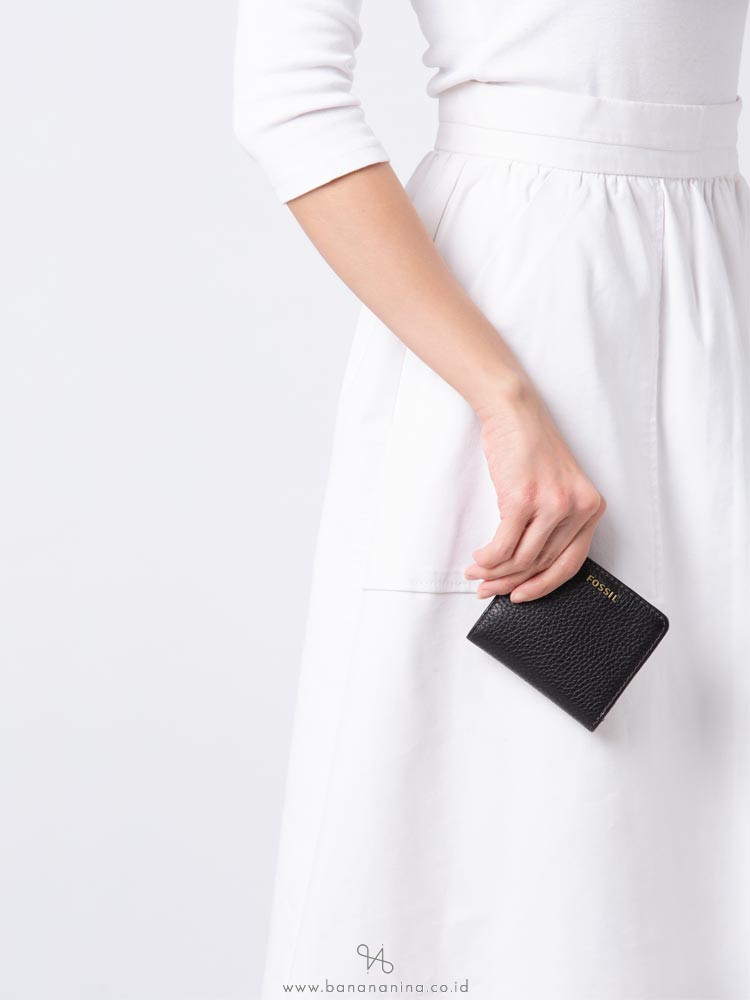 FOSSIL SWL1577001 Madison Bifold Wallet Black