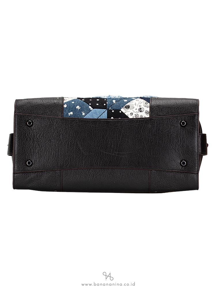 COACH 37730 Canyon Quilt Mercer Satchel Denim