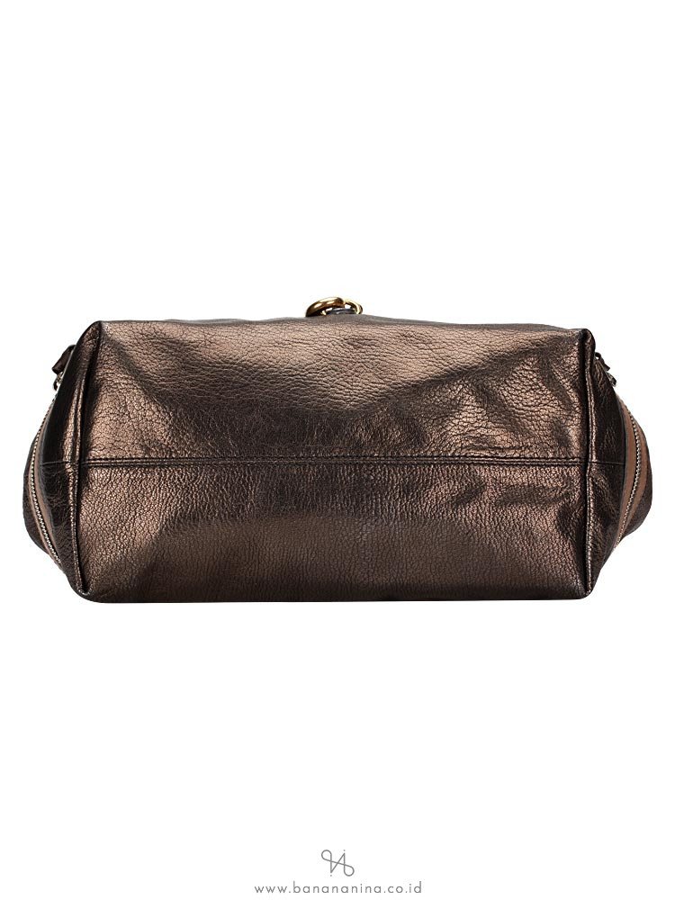 CHLOE Kerala Leather Shoulder Bag Bronze