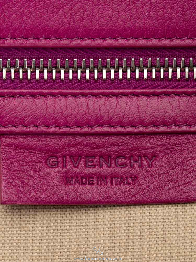 GIVENCHY Pandora Pure Medium Satchel Fuschia