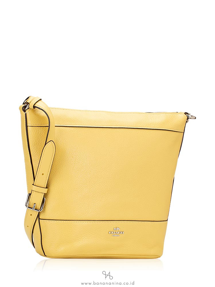 COACH 72692 Paxton Leather Duffle Sunflower