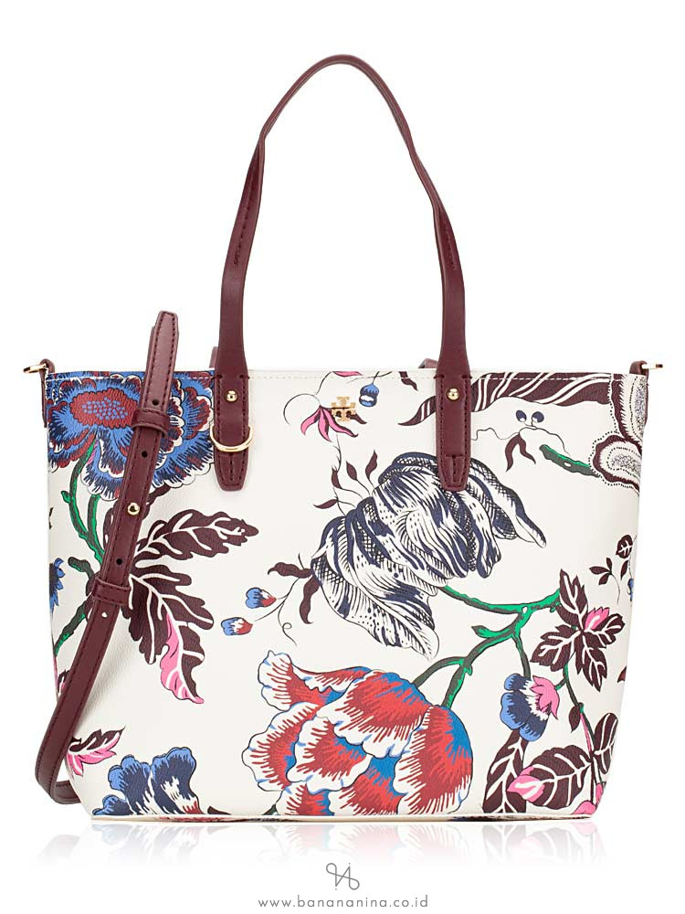 TORY BURCH Kerrington Small Zip Tote Happy Times
