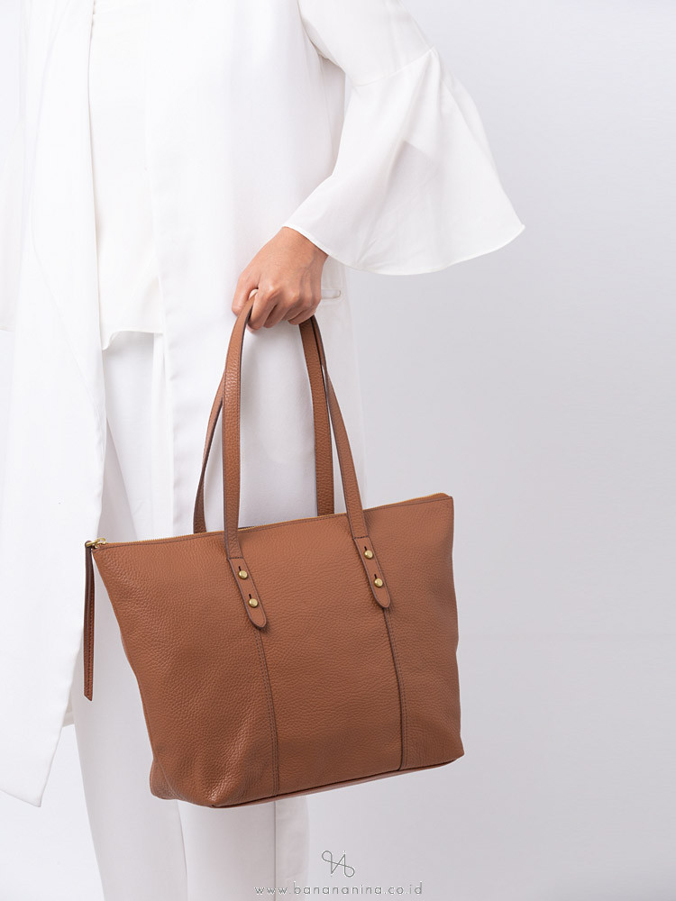 FOSSIL SHB1727210 Jenna Tote Medium Brown