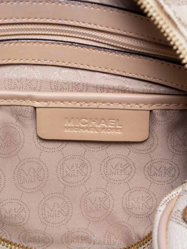 michael kors grayson monogram medium satchel rose gold