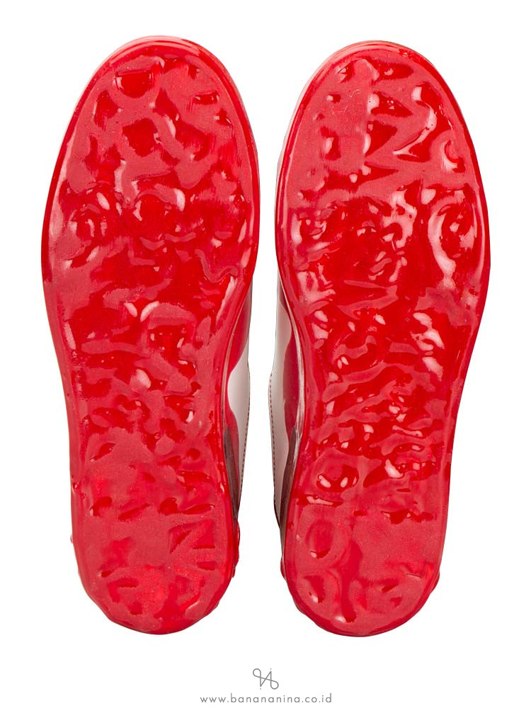 DOLCE & GABBANA Love Melt Portofino Sneakers White Red Sz 11
